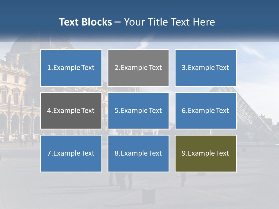 Museum Attraction Famous PowerPoint Template