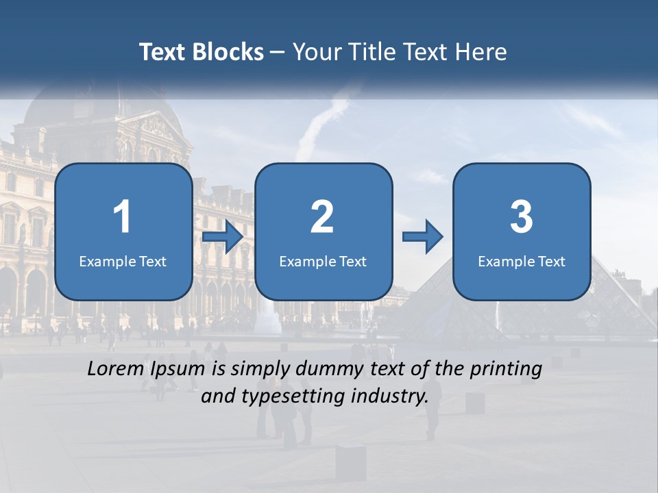 Museum Attraction Famous PowerPoint Template