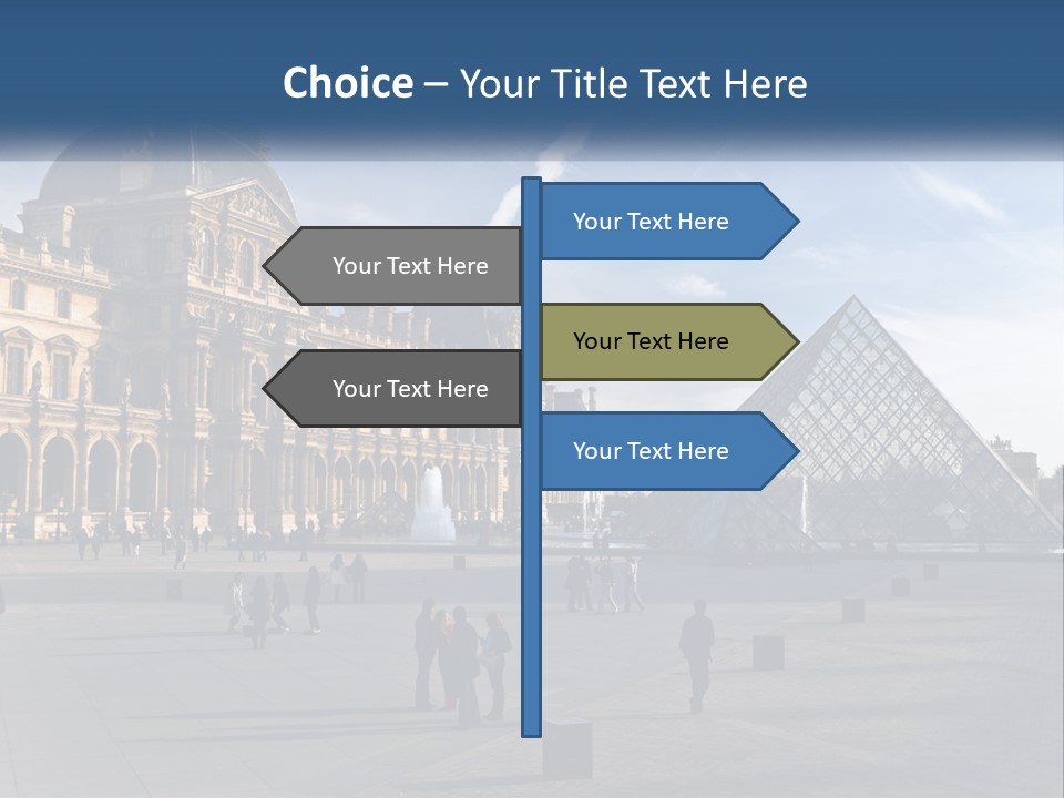 Museum Attraction Famous PowerPoint Template