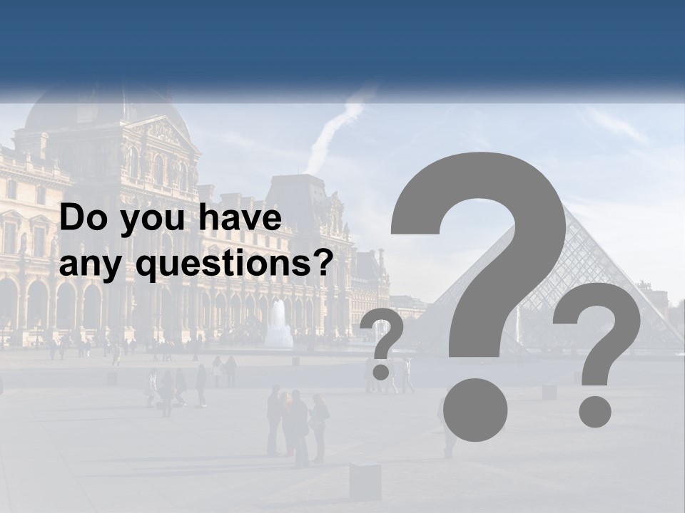 Museum Attraction Famous PowerPoint Template