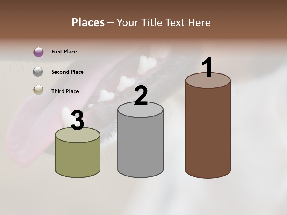 Cute Bark Puppy PowerPoint Template