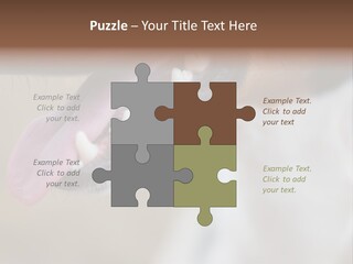 Cute Bark Puppy PowerPoint Template
