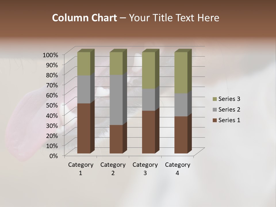 Cute Bark Puppy PowerPoint Template
