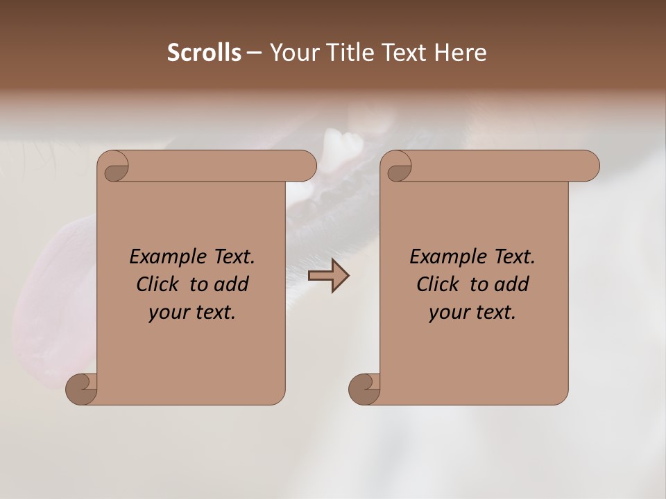 Cute Bark Puppy PowerPoint Template