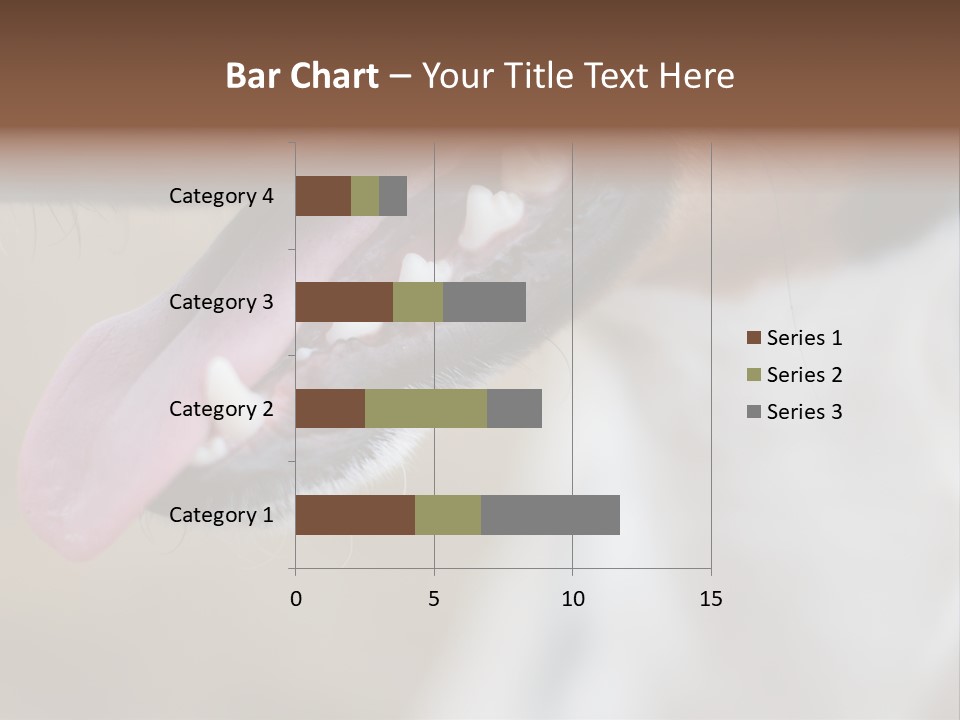 Cute Bark Puppy PowerPoint Template