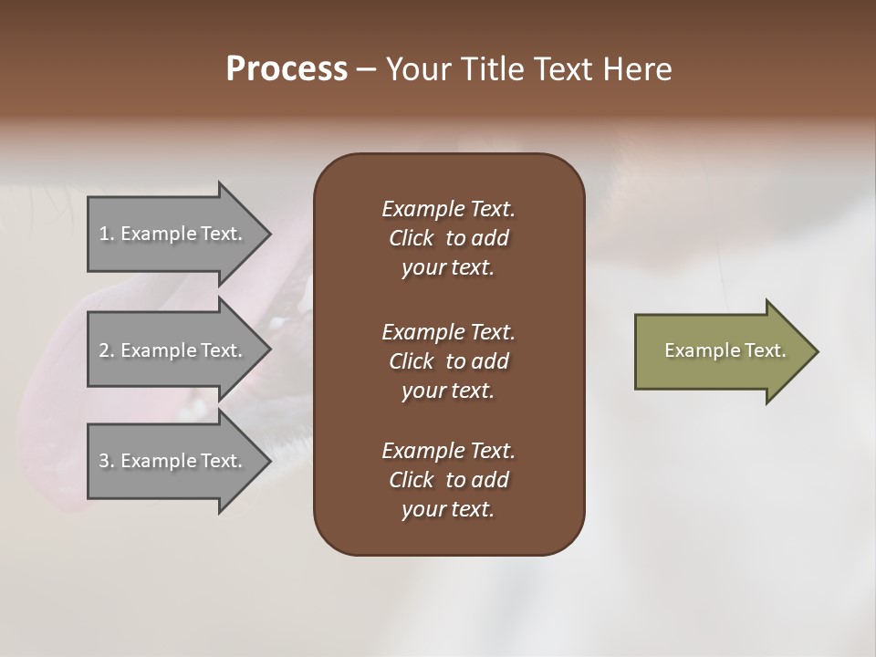 Cute Bark Puppy PowerPoint Template
