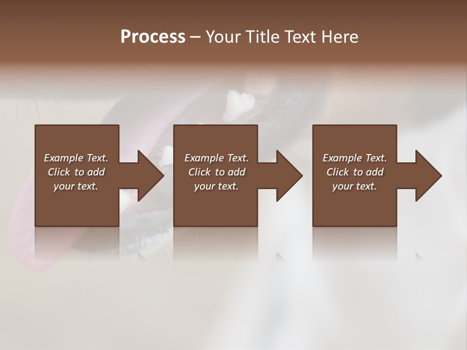 Cute Bark Puppy PowerPoint Template