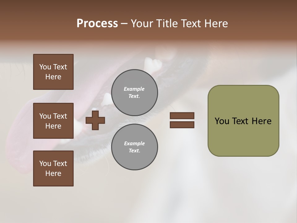 Cute Bark Puppy PowerPoint Template