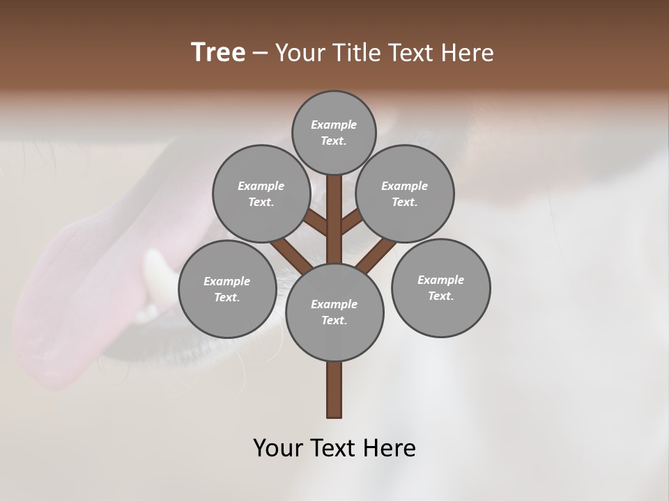 Cute Bark Puppy PowerPoint Template