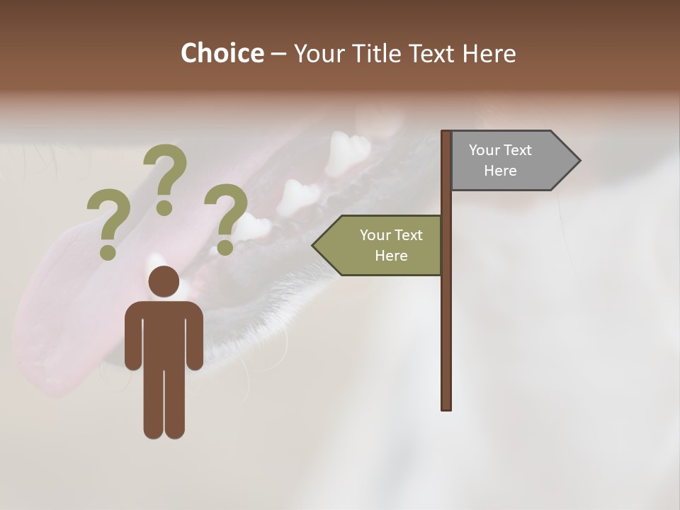 Cute Bark Puppy PowerPoint Template