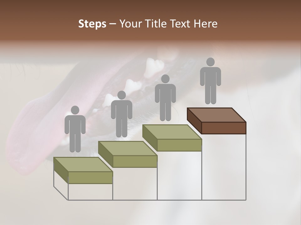 Cute Bark Puppy PowerPoint Template