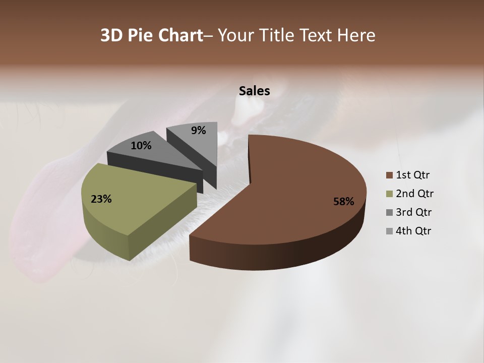 Cute Bark Puppy PowerPoint Template