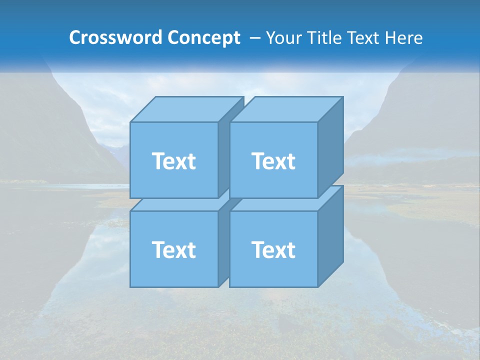 Water Hill Zealand PowerPoint Template