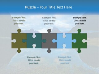 Water Hill Zealand PowerPoint Template