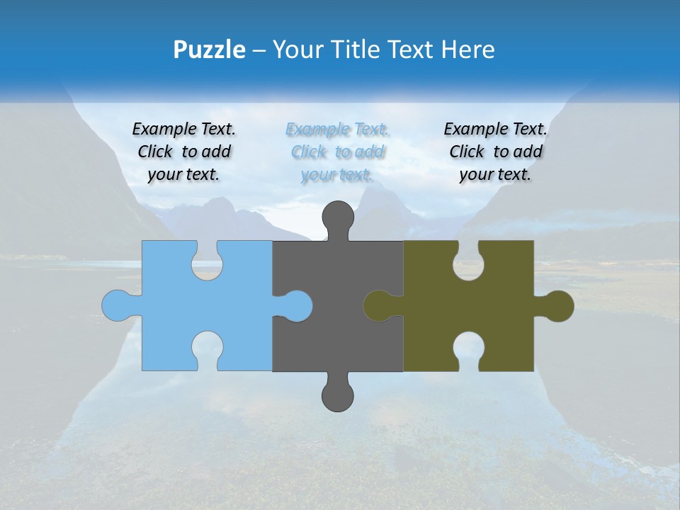 Water Hill Zealand PowerPoint Template