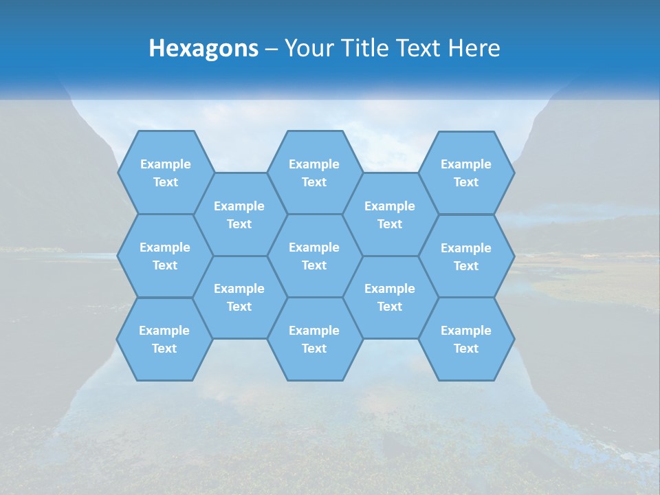 Water Hill Zealand PowerPoint Template