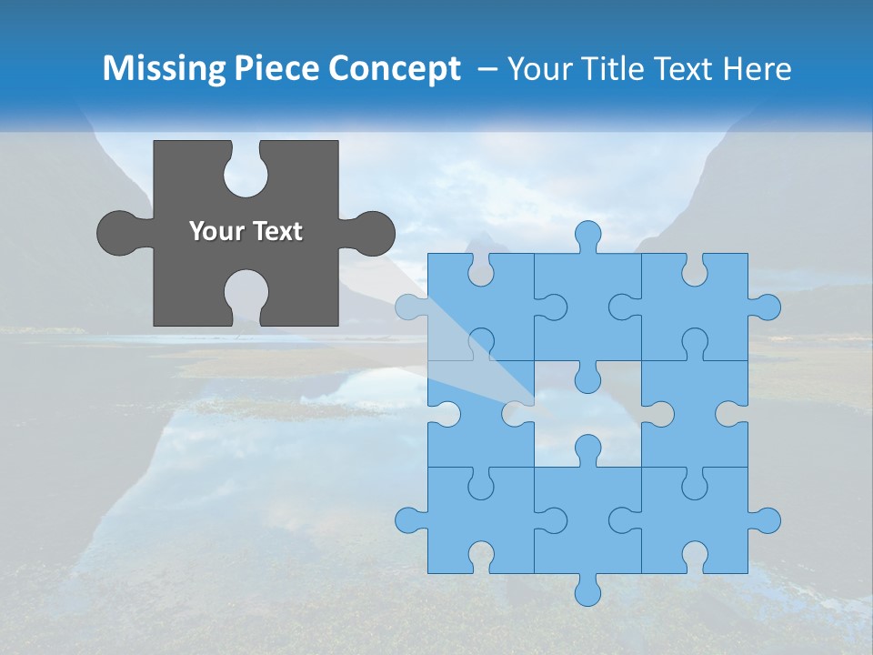 Water Hill Zealand PowerPoint Template