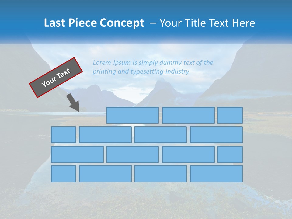 Water Hill Zealand PowerPoint Template