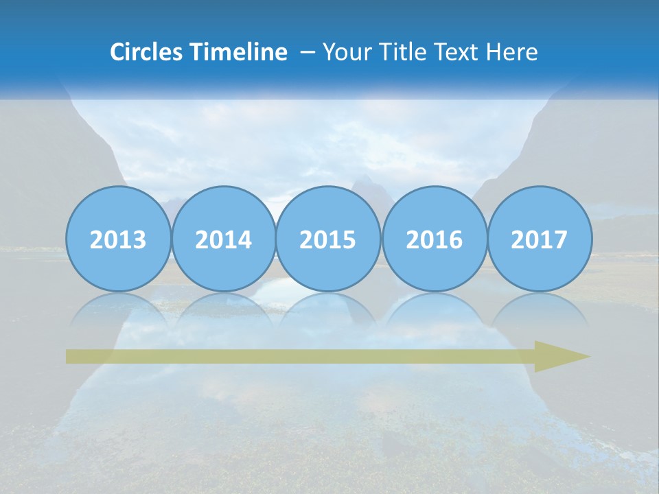 Water Hill Zealand PowerPoint Template