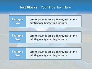 Water Hill Zealand PowerPoint Template