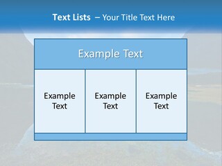 Water Hill Zealand PowerPoint Template