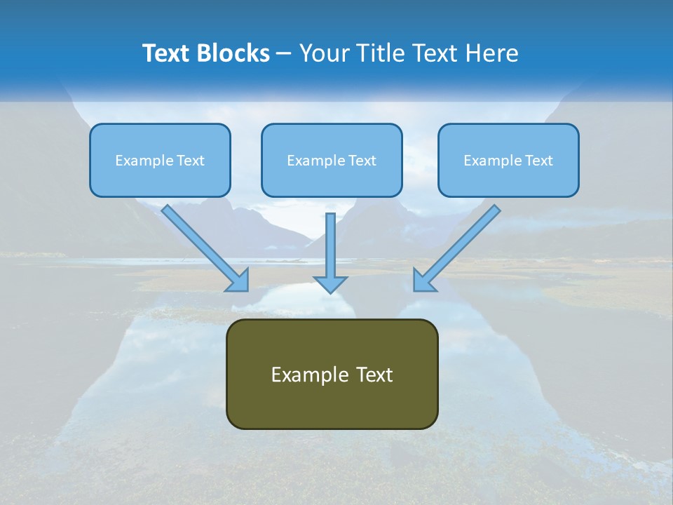 Water Hill Zealand PowerPoint Template