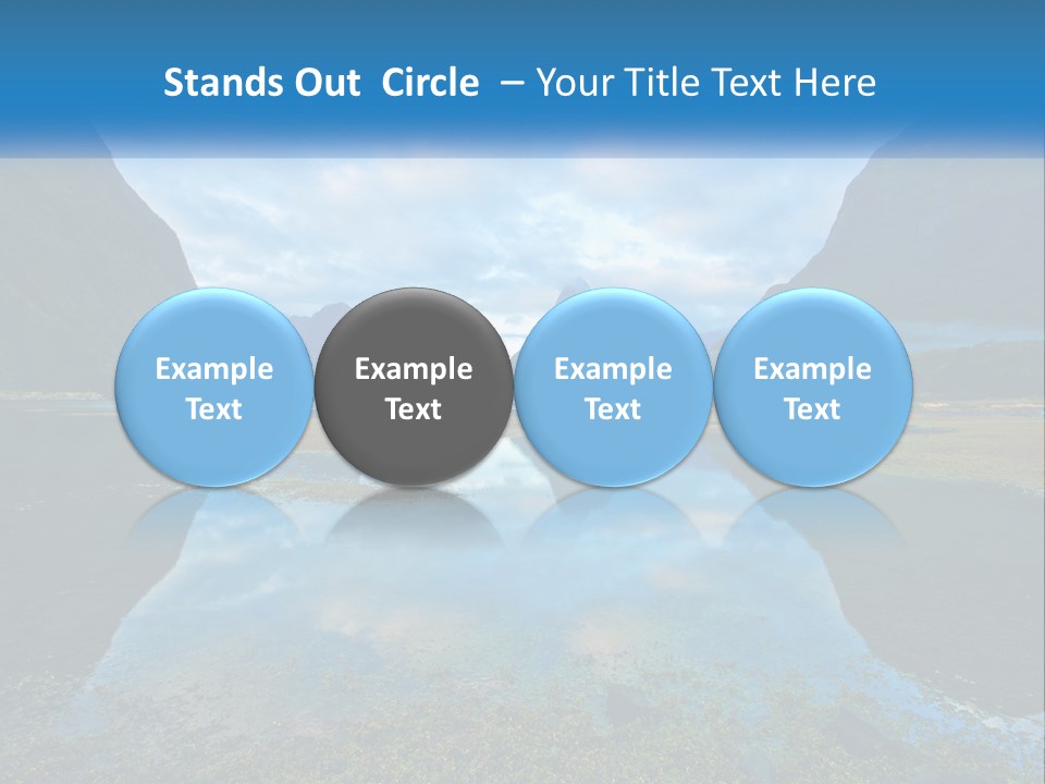 Water Hill Zealand PowerPoint Template