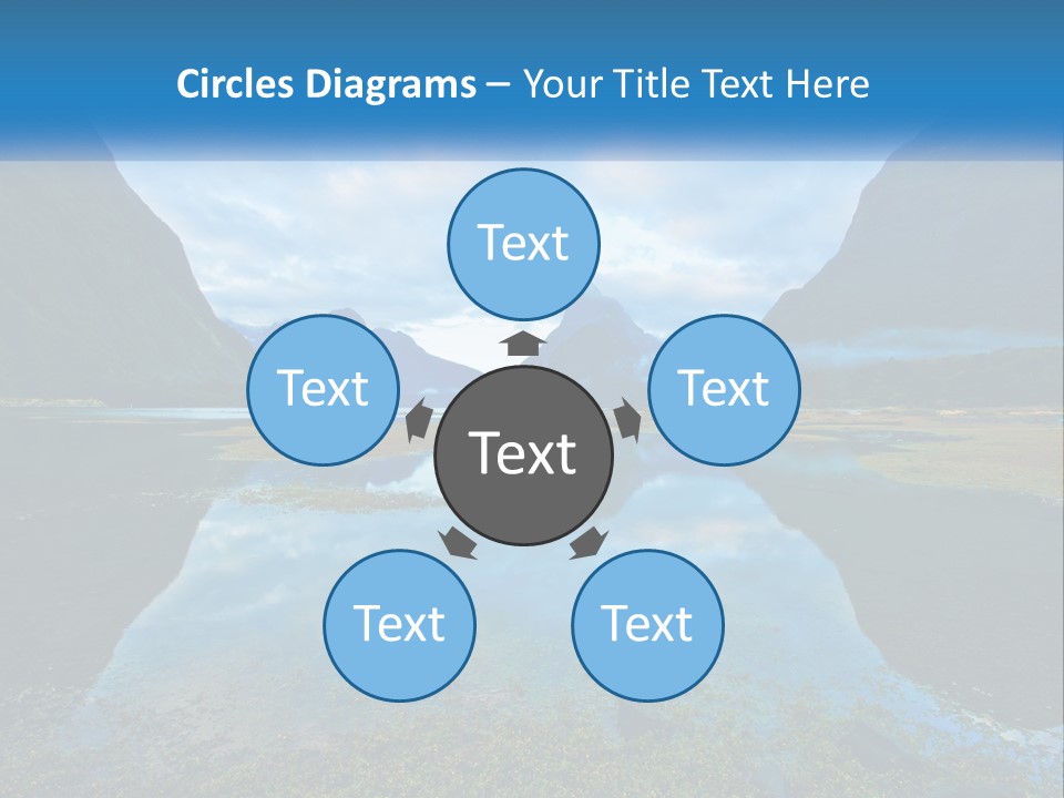 Water Hill Zealand PowerPoint Template