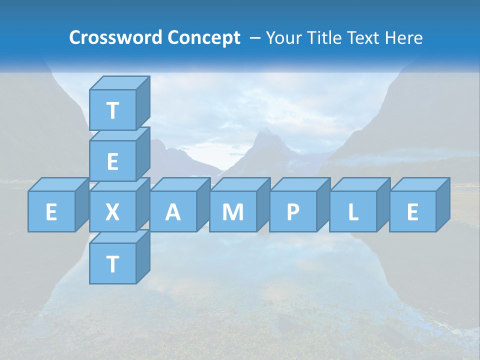 Water Hill Zealand PowerPoint Template