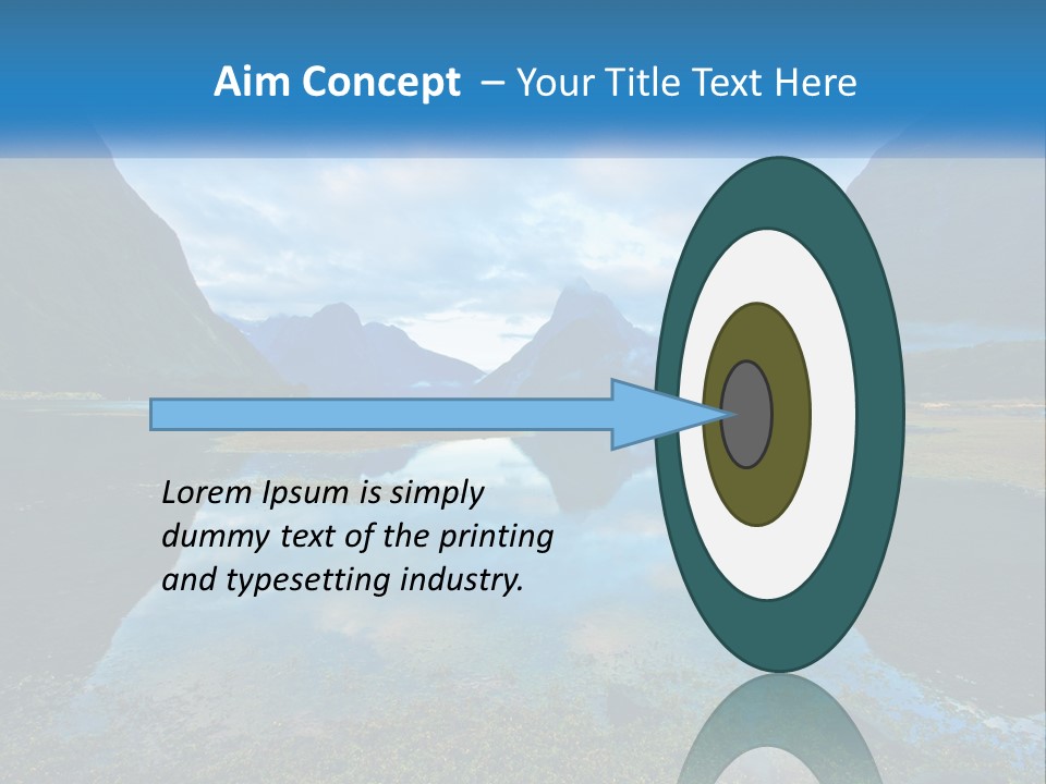 Water Hill Zealand PowerPoint Template