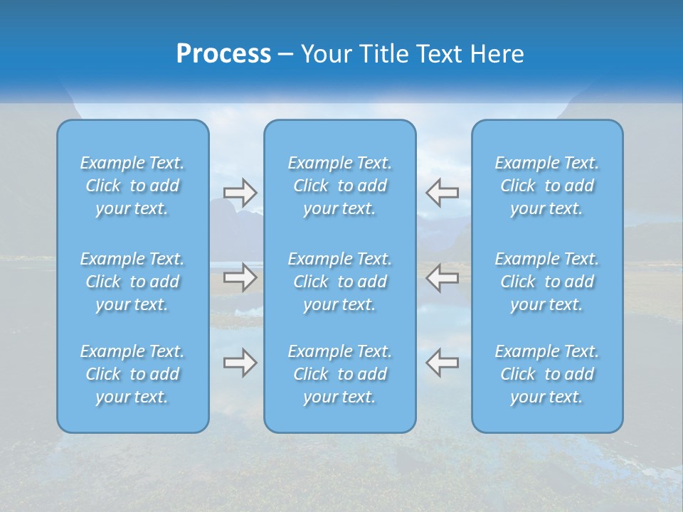 Water Hill Zealand PowerPoint Template