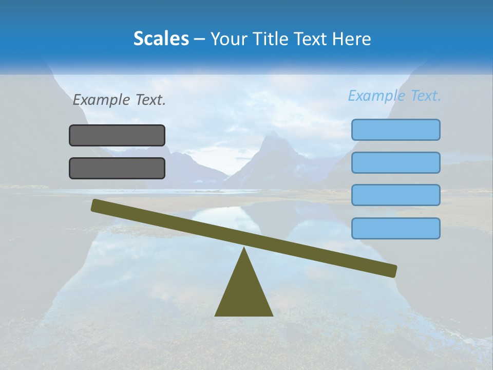 Water Hill Zealand PowerPoint Template