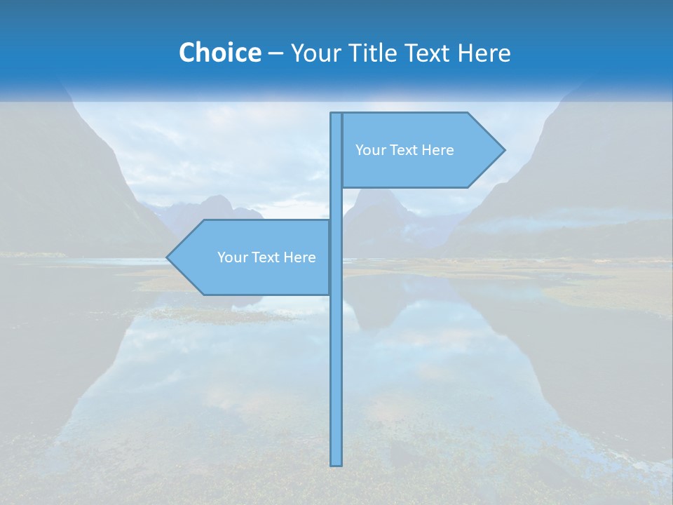 Water Hill Zealand PowerPoint Template