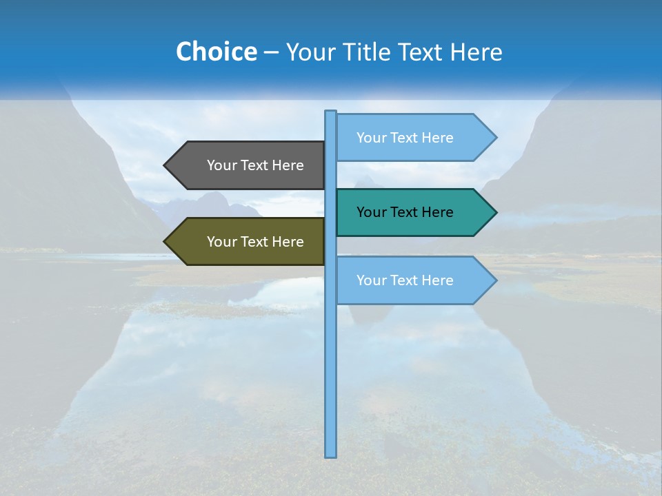 Water Hill Zealand PowerPoint Template