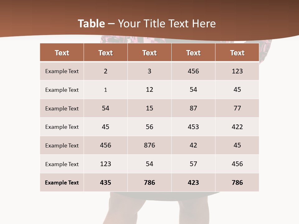 Cheerful Happiness Businesswoman PowerPoint Template