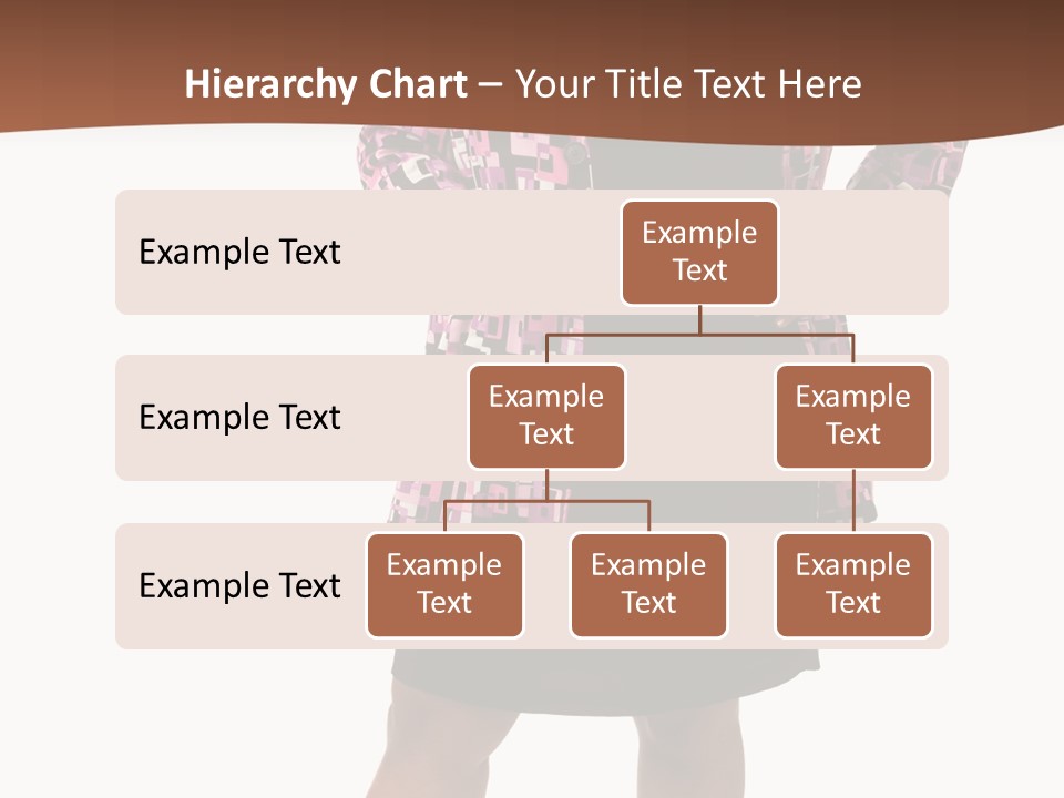Cheerful Happiness Businesswoman PowerPoint Template