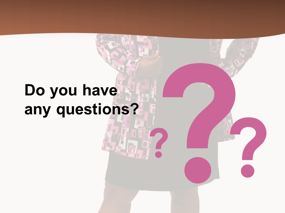 Cheerful Happiness Businesswoman PowerPoint Template