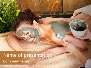 Treatment Face Mask PowerPoint Template