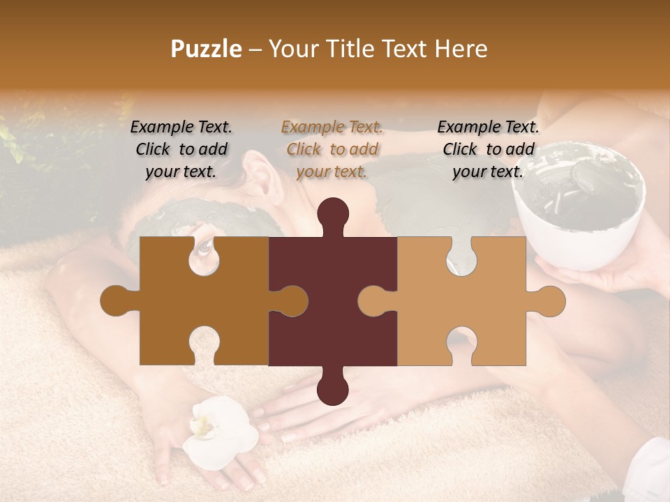 Treatment Face Mask PowerPoint Template