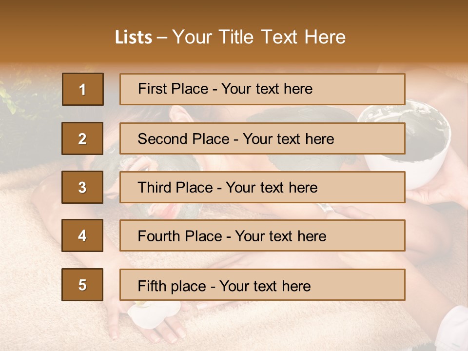Treatment Face Mask PowerPoint Template