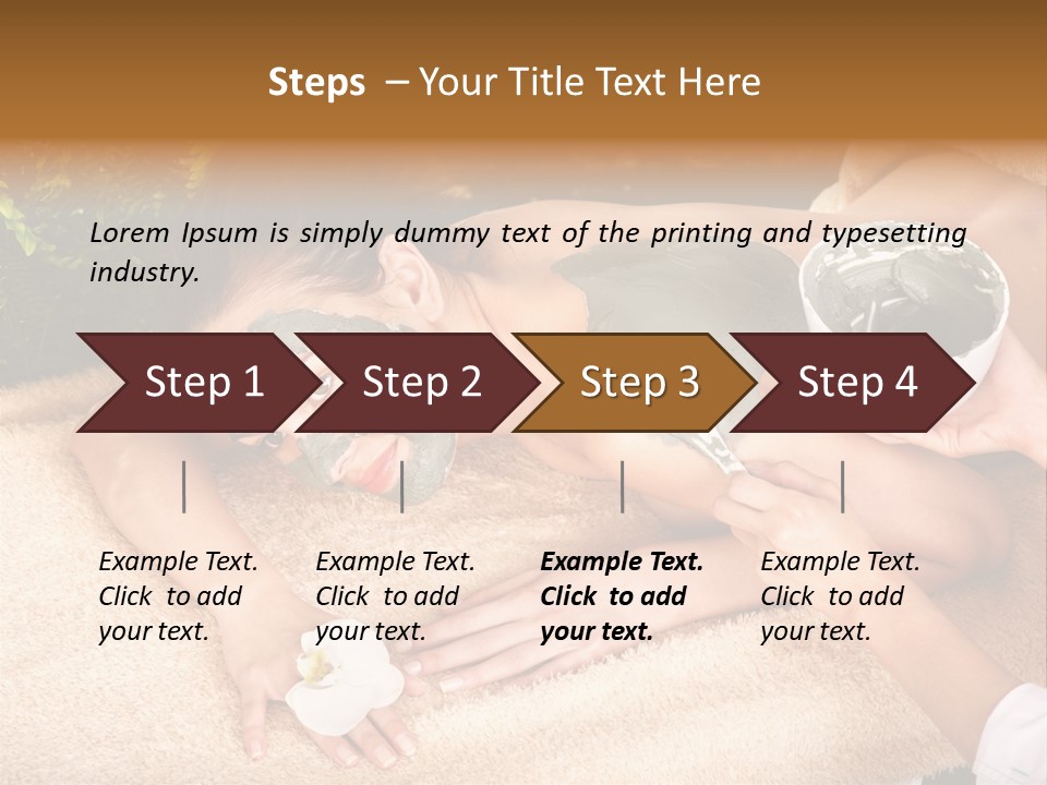 Treatment Face Mask PowerPoint Template