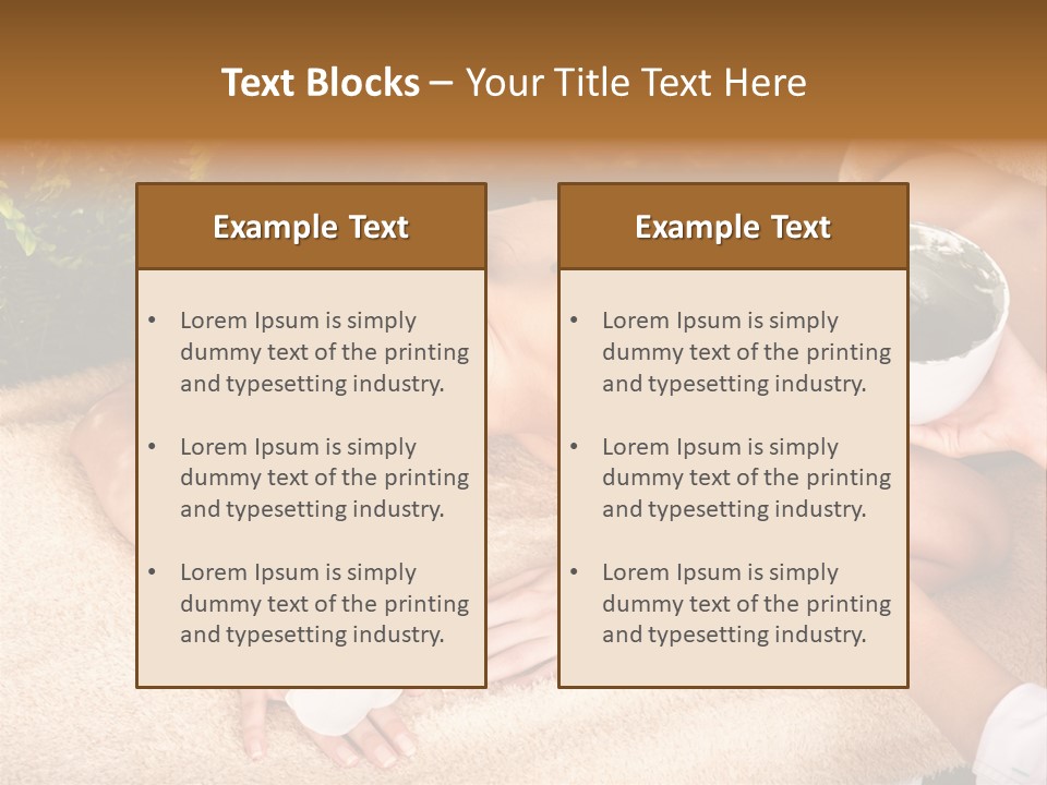 Treatment Face Mask PowerPoint Template