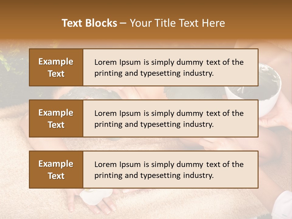 Treatment Face Mask PowerPoint Template