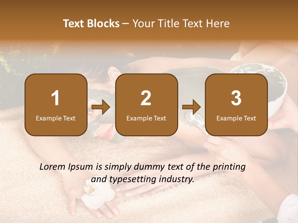 Treatment Face Mask PowerPoint Template