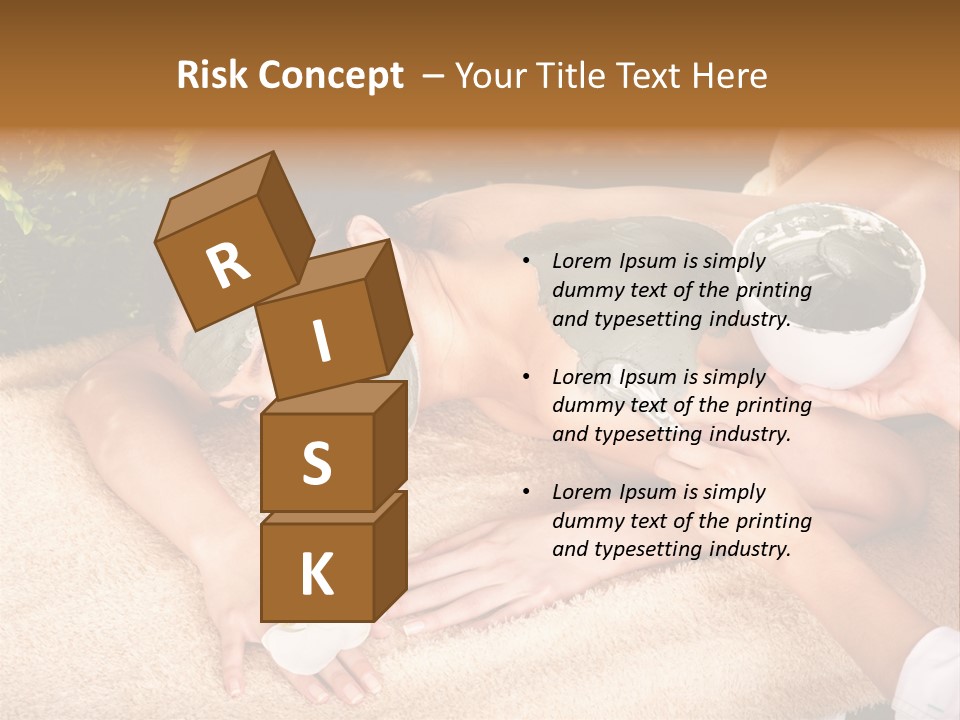 Treatment Face Mask PowerPoint Template