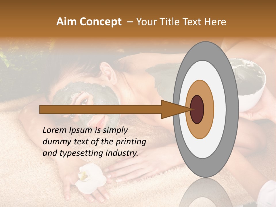 Treatment Face Mask PowerPoint Template