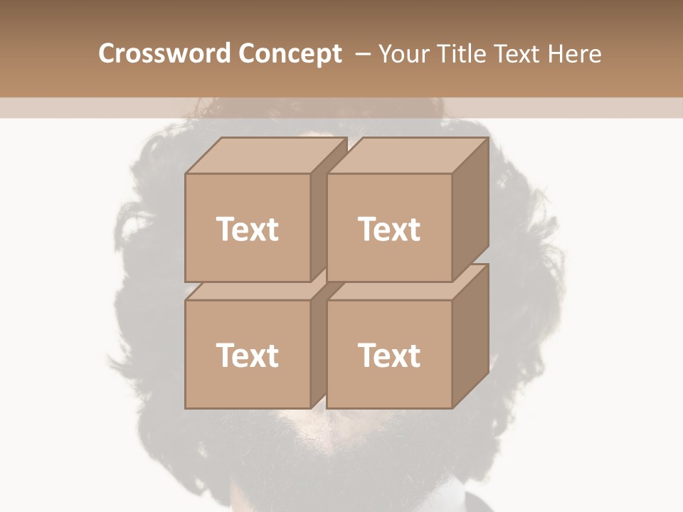 Crazy People Close PowerPoint Template