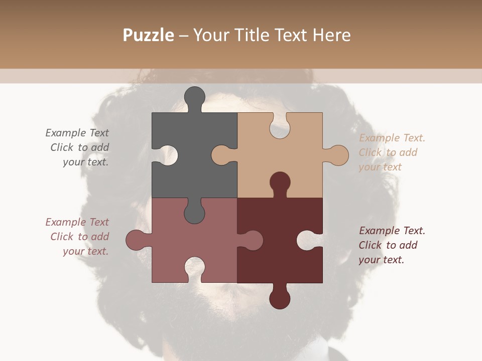 Crazy People Close PowerPoint Template