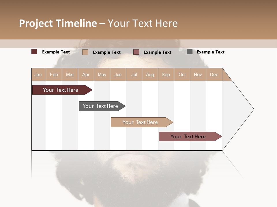 Crazy People Close PowerPoint Template