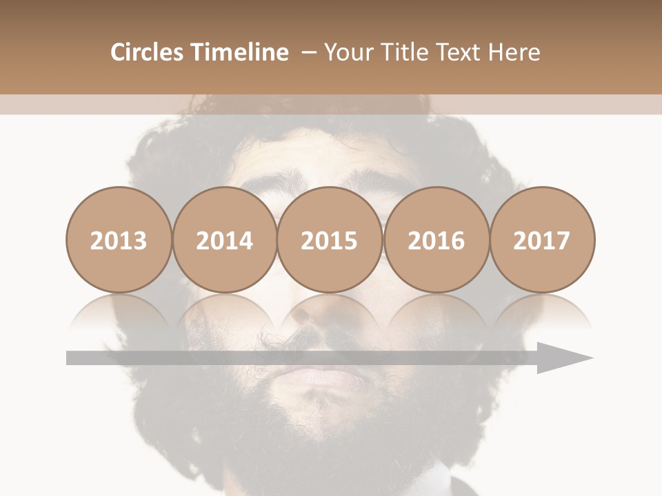 Crazy People Close PowerPoint Template